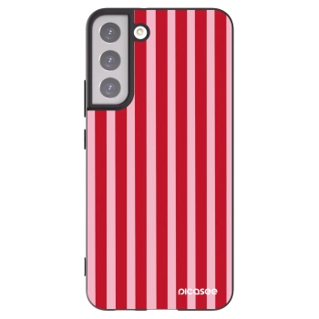Picasee husă neagră din silicon pentru Samsung Galaxy S22+ 5G - Lines red