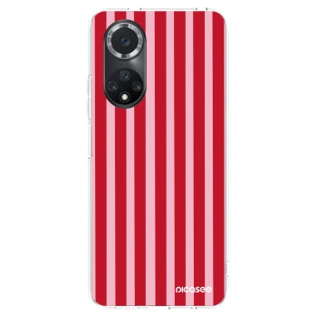 Picasee husă transparentă din silicon pentru Huawei Nova 9 SE - Lines red