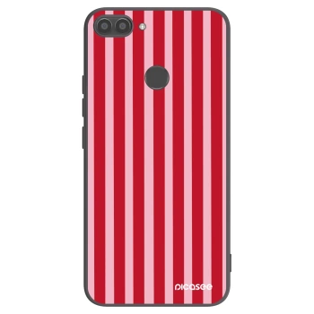Husă pentru Huawei P Smart - Lines red