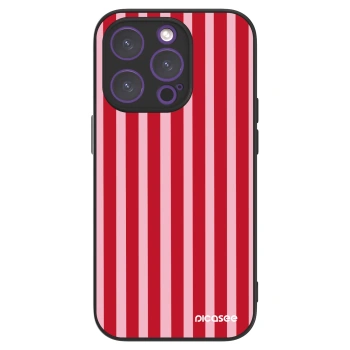 Picasee ULTIMATE CASE pentru Apple iPhone 14 Pro - Lines red