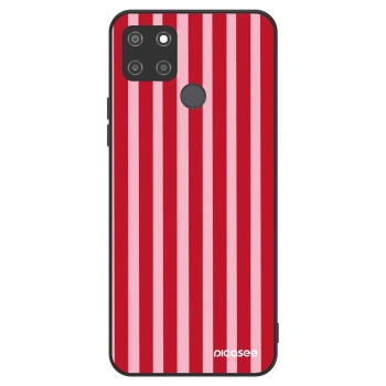 Husă pentru Realme C21Y - Lines red