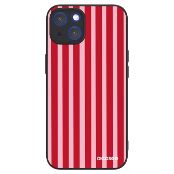 Picasee ULTIMATE CASE MagSafe pentru Apple iPhone 14 - Lines red