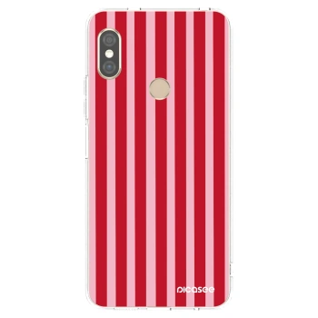 Husă pentru Xiaomi Redmi Note 5 Global - Lines red