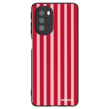 Husă pentru Motorola Moto G51 - Lines red