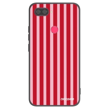 Husă pentru Xiaomi Mi 8 Lite - Lines red