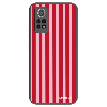 Picasee husă neagră din silicon pentru Xiaomi Redmi Note 12 Pro 4G - Lines red