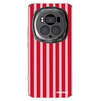 Picasee husă transparentă din silicon pentru Honor Magic6 Pro - Lines red