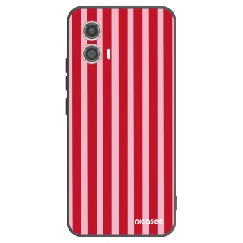 Husă pentru Motorola Moto G53 5G - Lines red