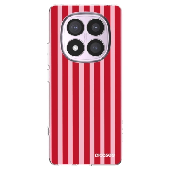 Picasee husă transparentă din silicon pentru Xiaomi Redmi Note 14 Pro 5G - Lines red