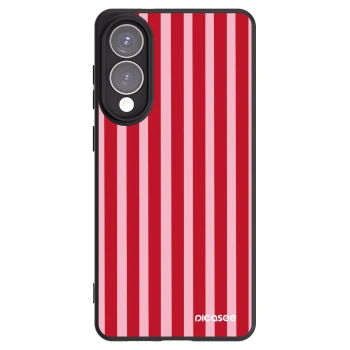 Picasee husă neagră din silicon pentru Samsung Galaxy S25 Edge 5G - Lines red
