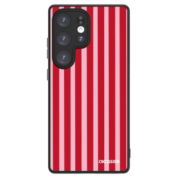 Picasee ULTIMATE CASE PowerShare pentru Samsung Galaxy S25 Ultra 5G - Lines red