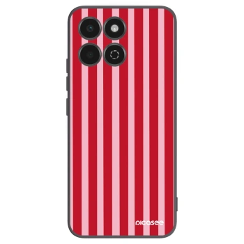 Picasee husă neagră din silicon pentru Honor 200 Smart 5G - Lines red
