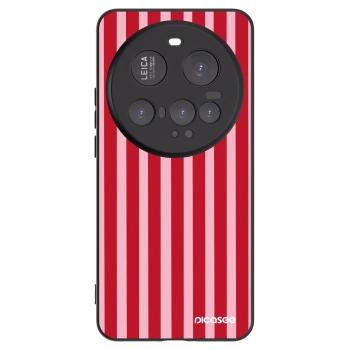 Picasee husă neagră din silicon pentru Xiaomi 15 Ultra - Lines red