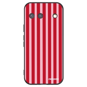 Picasee husă neagră din silicon pentru Google Pixel 9 - Lines red