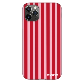 Husă pentru Apple iPhone 11 Pro - Lines red