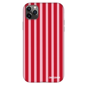 Husă pentru Apple iPhone 11 Pro Max - Lines red