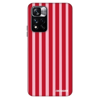 Husă pentru Xiaomi Redmi Note 11 Pro 5G - Lines red