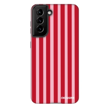 Husă pentru Samsung Galaxy S21 5G G991B - Lines red