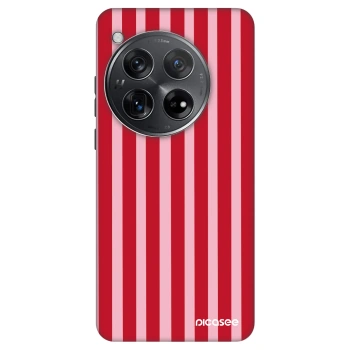 Husă pentru OnePlus 12 5G - Lines red