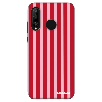 Husă pentru Huawei P30 Lite - Lines red