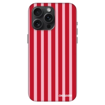 Husă pentru Apple iPhone 15 Pro Max - Lines red