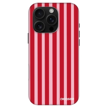 Husă pentru Apple iPhone 16 Pro - Lines red
