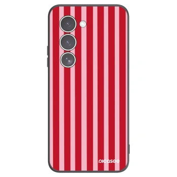 Picasee husă neagră din silicon pentru Xiaomi Redmi 15 5G - Lines red