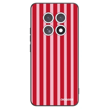 Picasee husă neagră din silicon pentru Xiaomi Redmi Note 15 4G - Lines red