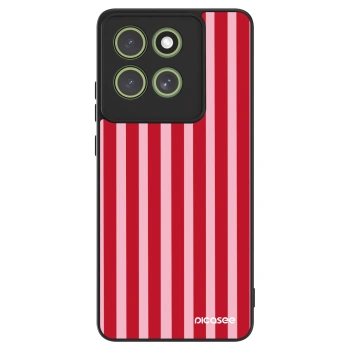 Husă pentru Motorola Moto G86 Power 5G - Lines red