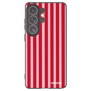 Picasee husă neagră din silicon pentru Samsung Galaxy S26 Ultra - Lines red