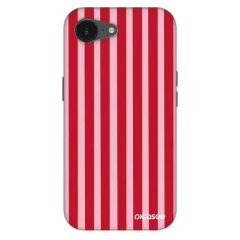 Husă pentru Apple iPhone 17e - Lines red