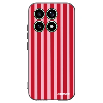 Picasee husă neagră din silicon pentru Xiaomi 17 - Lines red