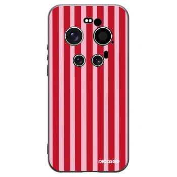 Picasee husă neagră din silicon pentru Xiaomi 17 Ultra - Lines red