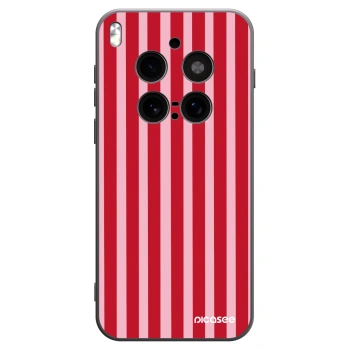 Picasee husă neagră din silicon pentru Vivo X300 Pro - Lines red