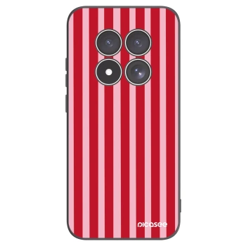 Picasee husă neagră din silicon pentru Xiaomi Redmi Note 15 Pro 5G - Lines red