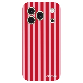 Husă pentru Honor 600 Pro - Lines red