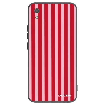 Picasee husă neagră din silicon pentru Xiaomi Redmi 7A - Lines red