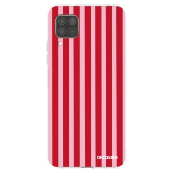 Picasee husă transparentă din silicon pentru Huawei P40 Lite - Lines red