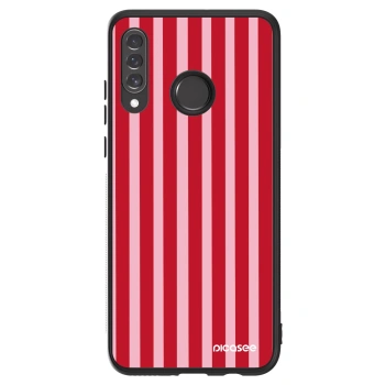 Picasee ULTIMATE CASE pentru Huawei P30 Lite - Lines red