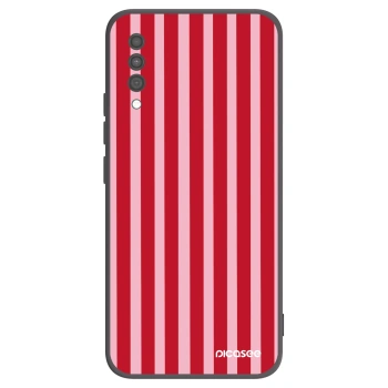 Husă pentru Samsung Galaxy A30s A307F - Lines red