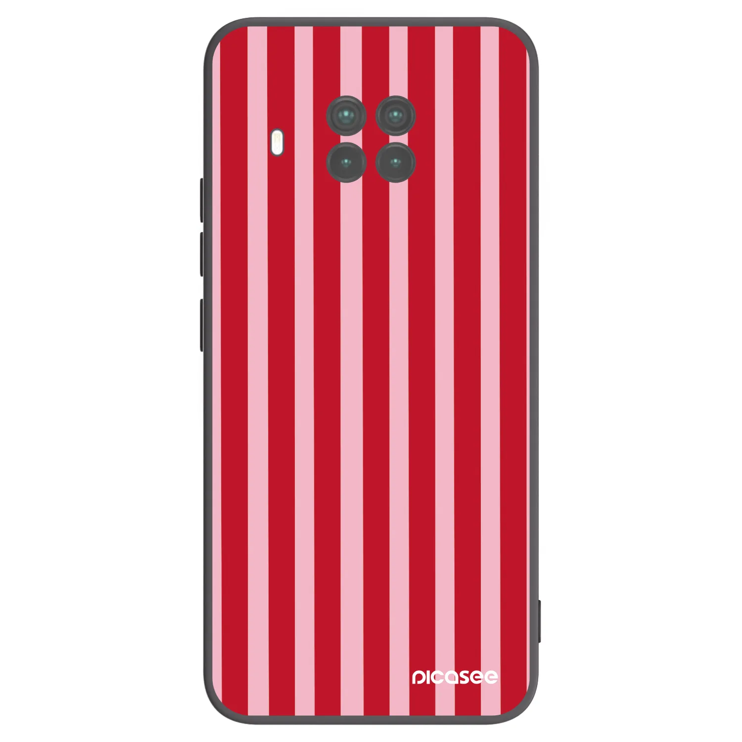 Picasee husă neagră din silicon pentru Xiaomi Mi 10T Lite - Lines red