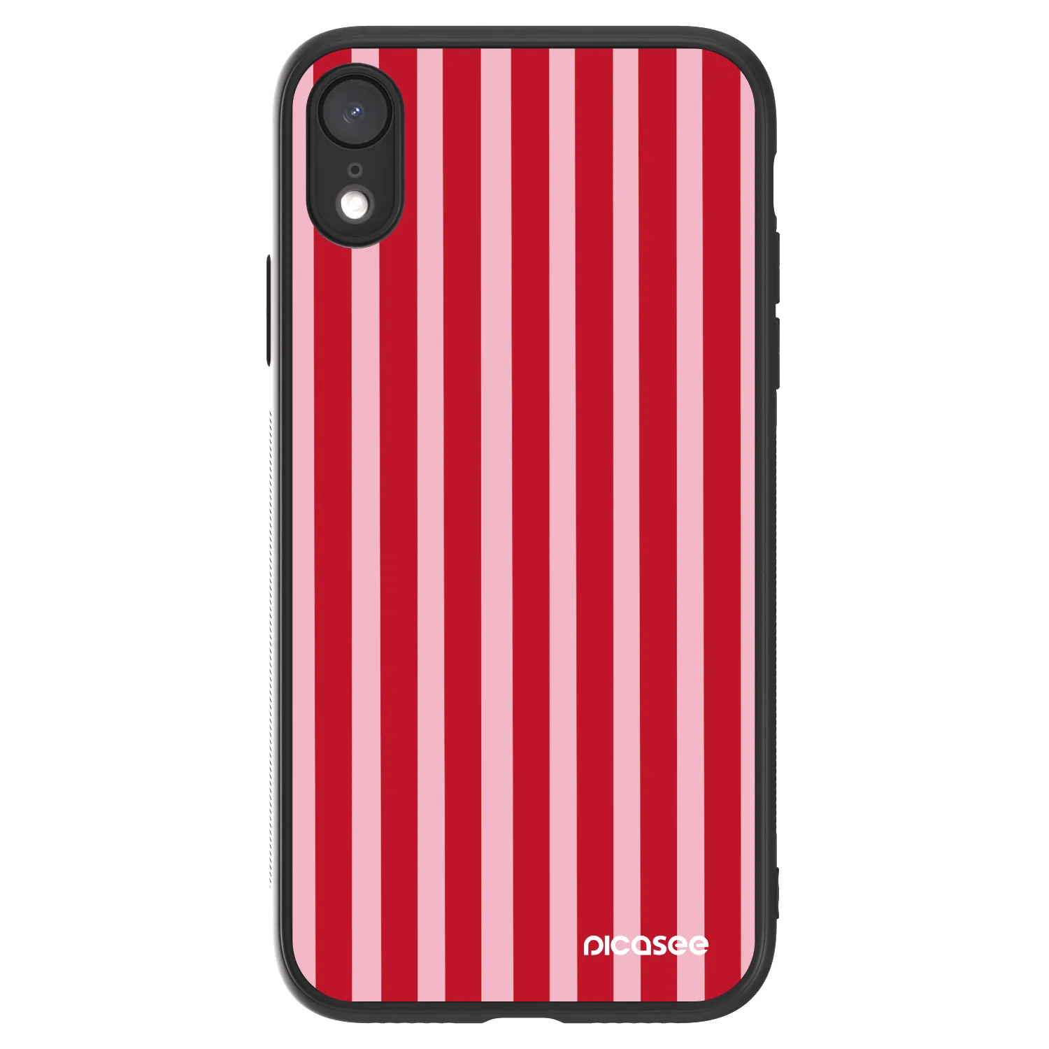Picasee ULTIMATE CASE pentru Apple iPhone XR - Lines red