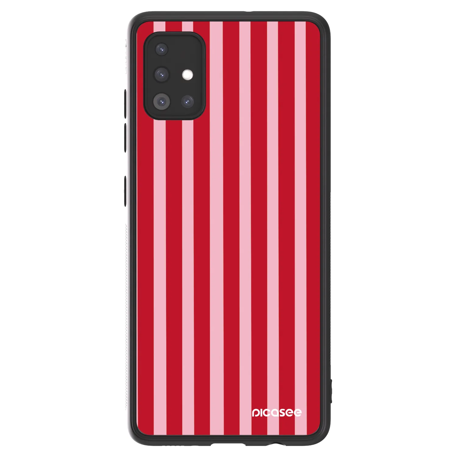 Picasee ULTIMATE CASE pentru Samsung Galaxy A51 A515F - Lines red