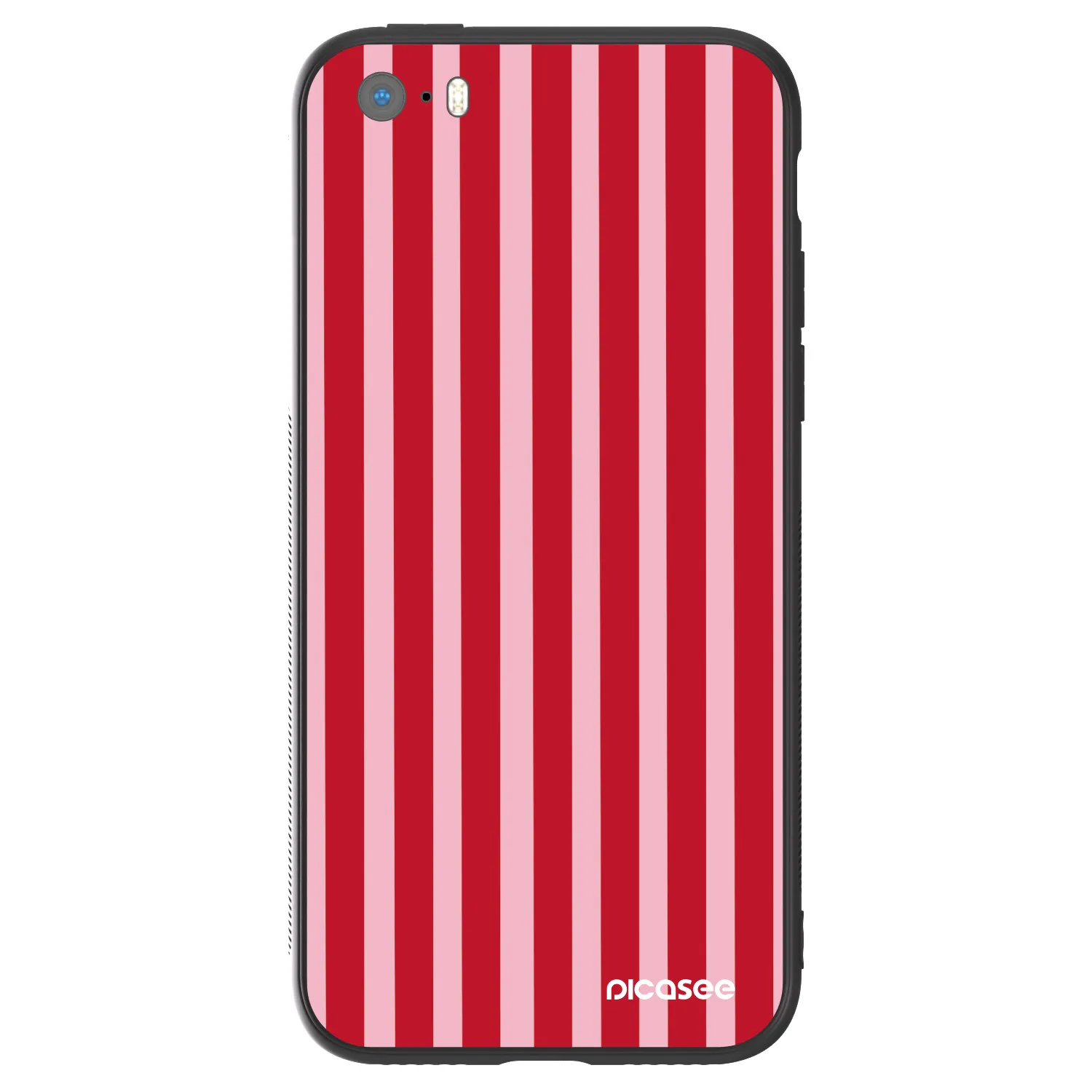 Picasee ULTIMATE CASE pentru Apple iPhone 5/5S/SE - Lines red