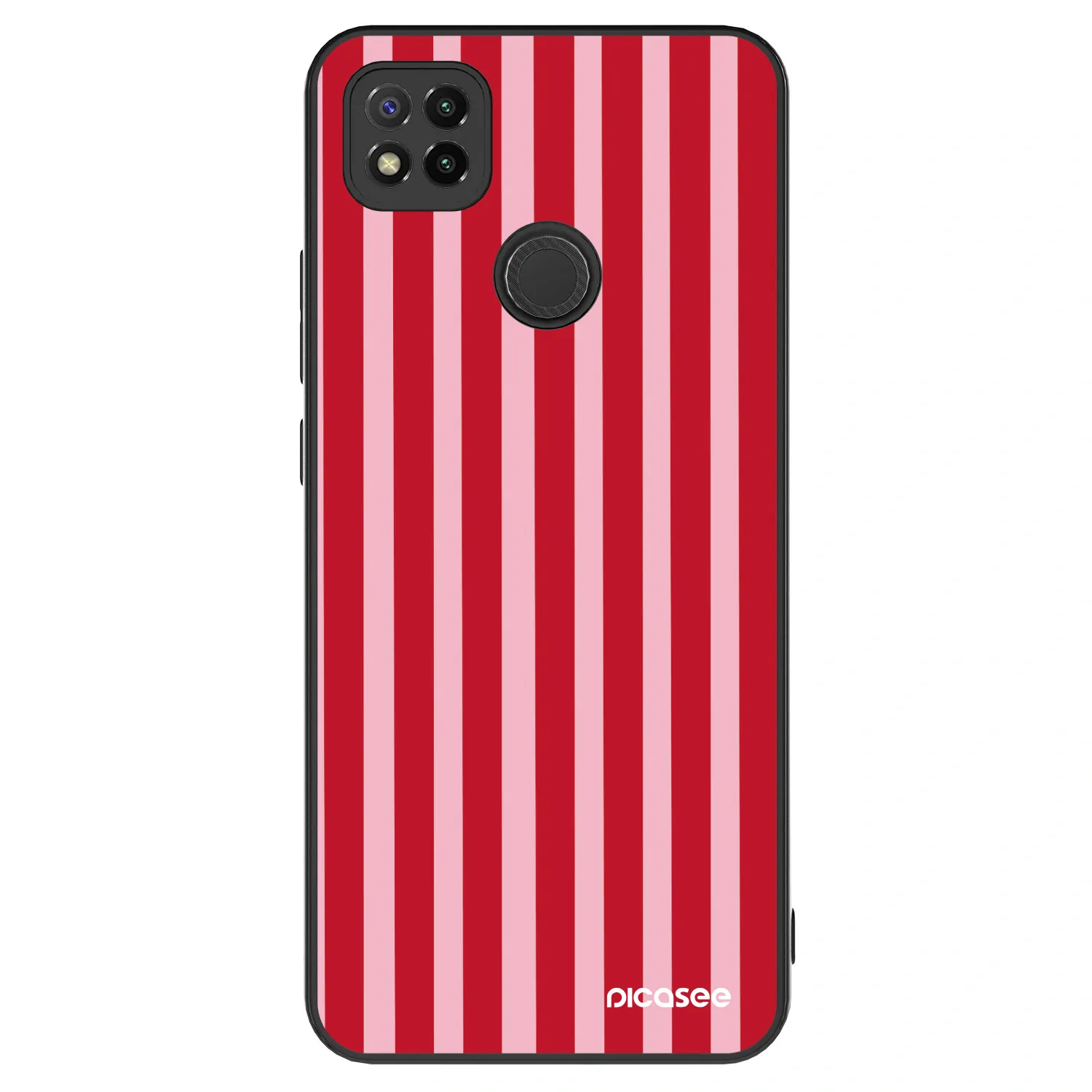 Picasee ULTIMATE CASE pentru Xiaomi Redmi 9C - Lines red