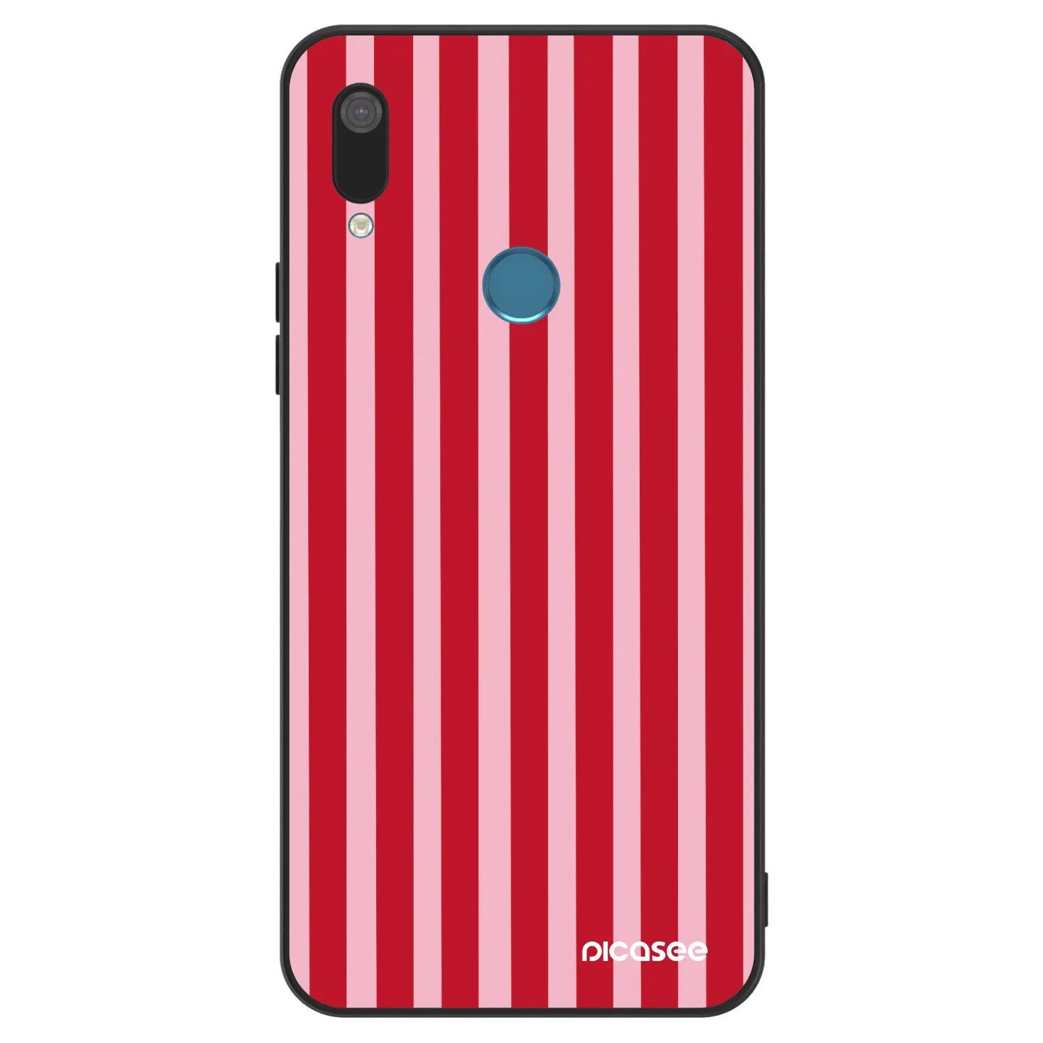 Picasee ULTIMATE CASE pentru Huawei Y7 2019 - Lines red
