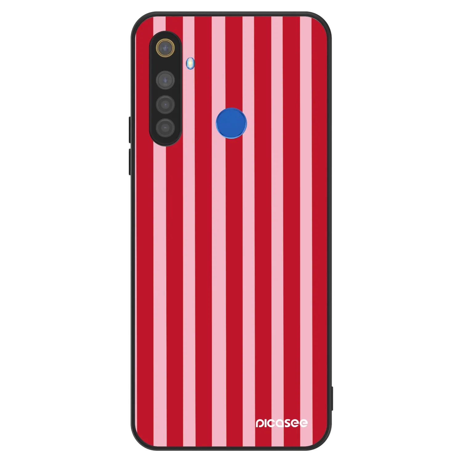 Picasee ULTIMATE CASE pentru Realme 5 - Lines red