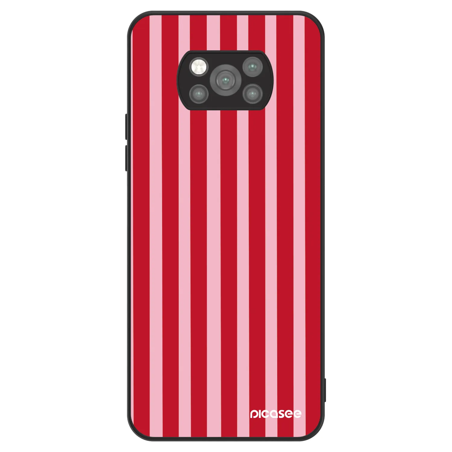 Picasee ULTIMATE CASE pentru Xiaomi Poco X3 Pro - Lines red