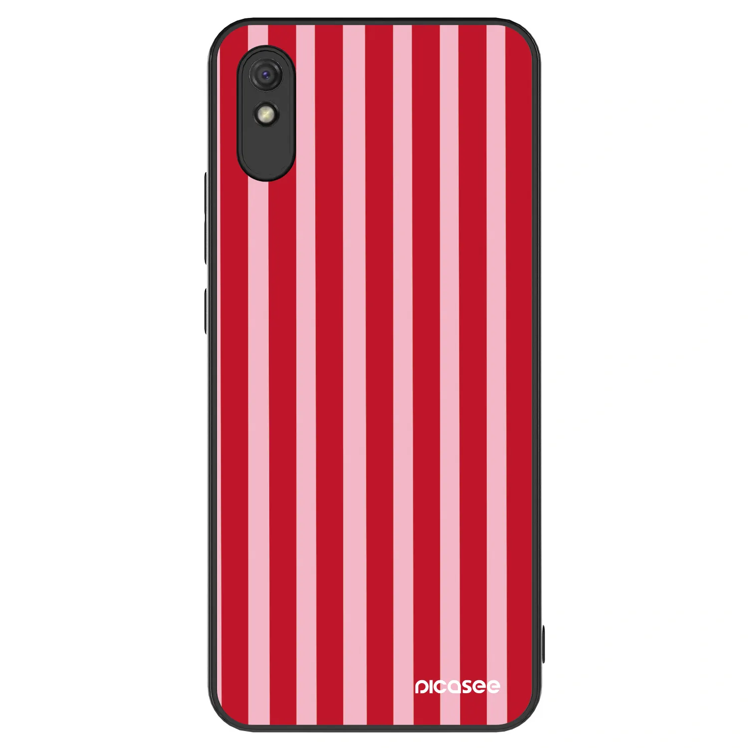Picasee ULTIMATE CASE pentru Xiaomi Redmi 9AT - Lines red