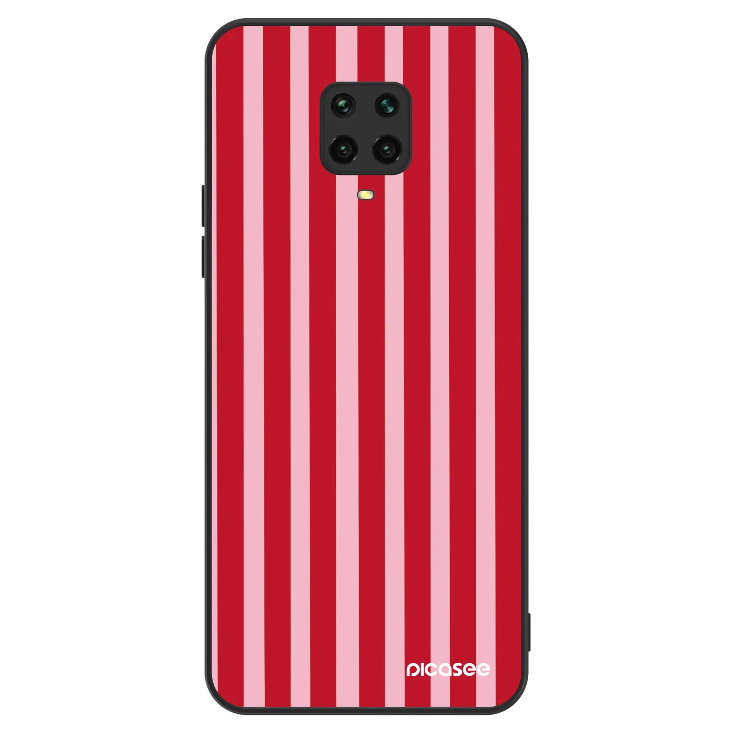 Picasee ULTIMATE CASE pentru Xiaomi Redmi Note 9S - Lines red